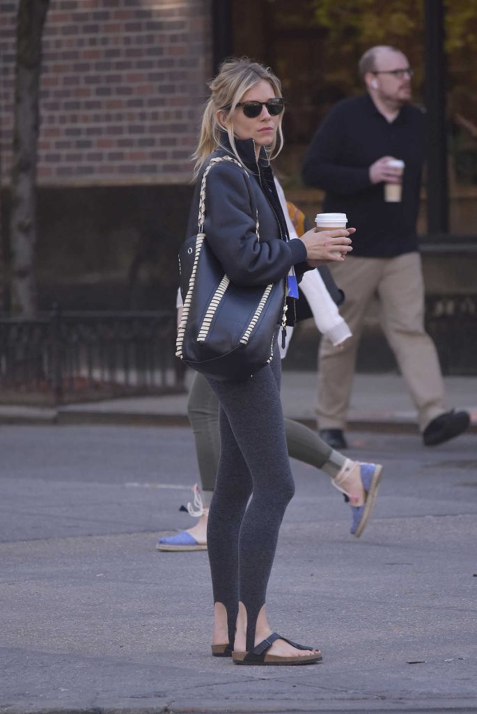 Sienna Miller Heads to the Gym in New York City 05/01/2018-4