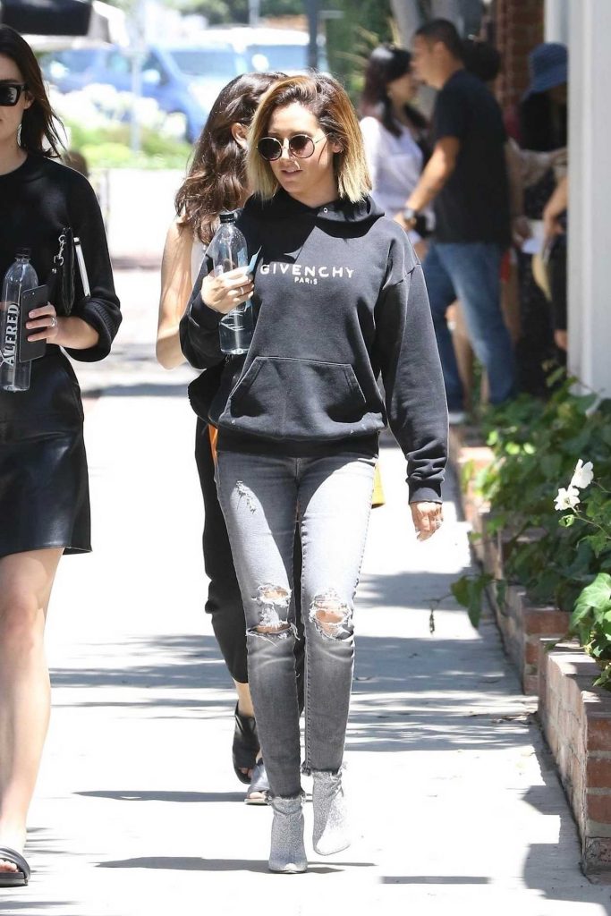 Ashley Tisdale Has a Meeting with Friends in West Hollywood 06/15/2018-2