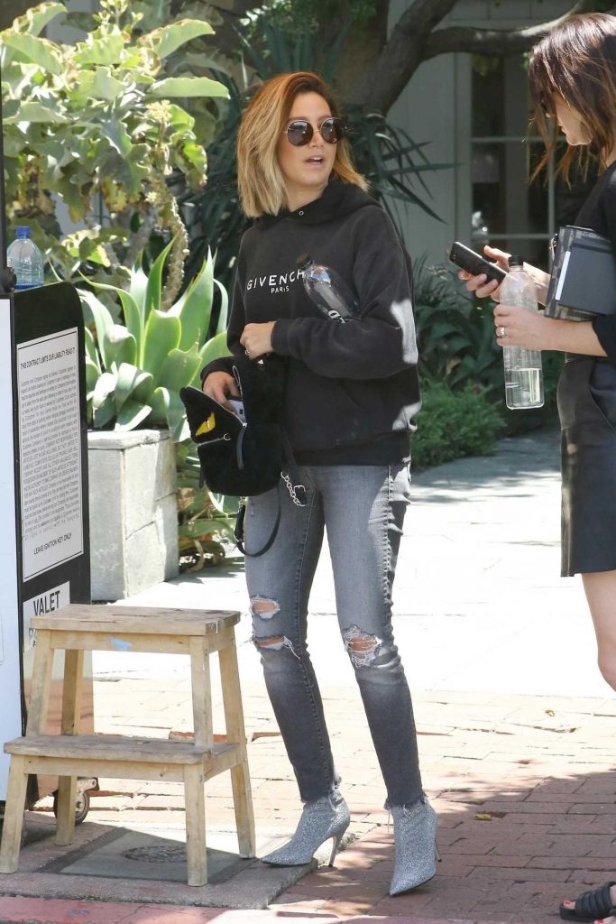 Ashley Tisdale Has a Meeting with Friends in West Hollywood 06/15/2018-3
