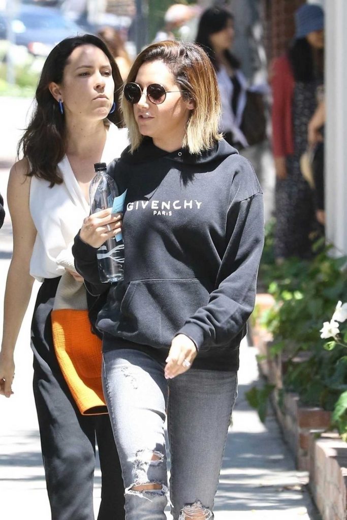 Ashley Tisdale Has a Meeting with Friends in West Hollywood 06/15/2018-5