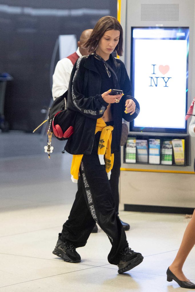 Bella Hadid Leaves JFK Airport in New York 06/24/2018-1
