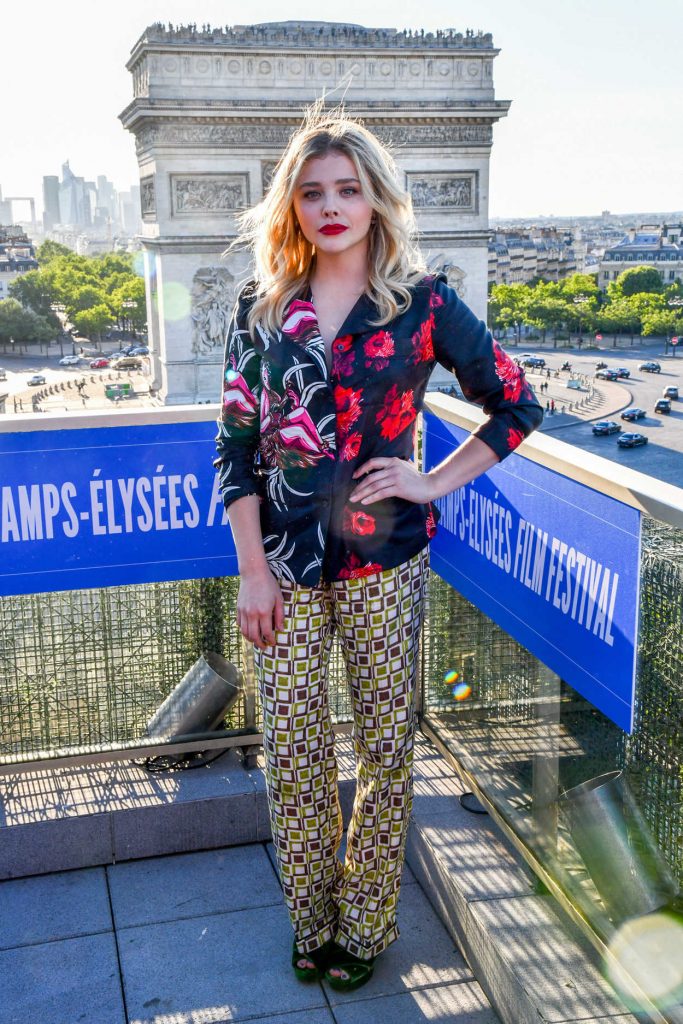 Chloe Moretz Attends the 7th Champs Elysees Film Festival in Paris 06/18/2018-1