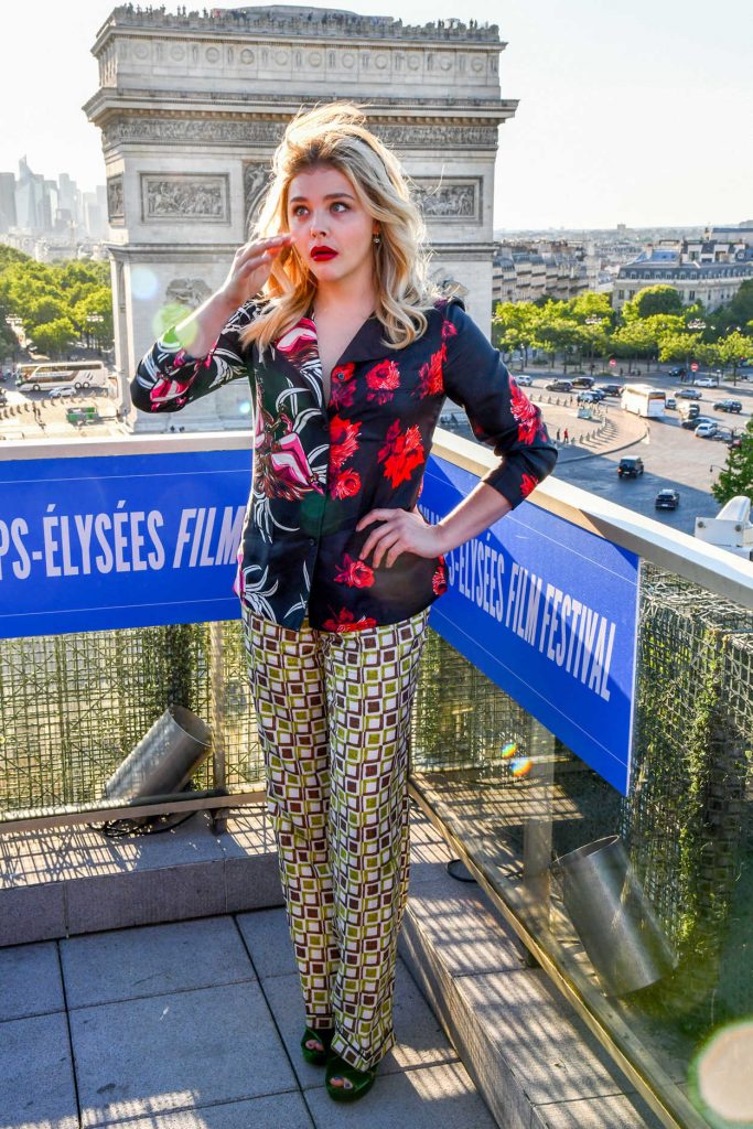 Chloe Moretz Attends the 7th Champs Elysees Film Festival in Paris 06/18/2018-2