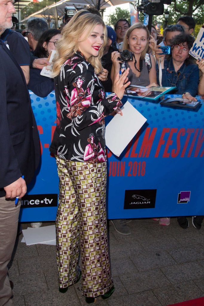 Chloe Moretz Attends the 7th Champs Elysees Film Festival in Paris 06/18/2018-4