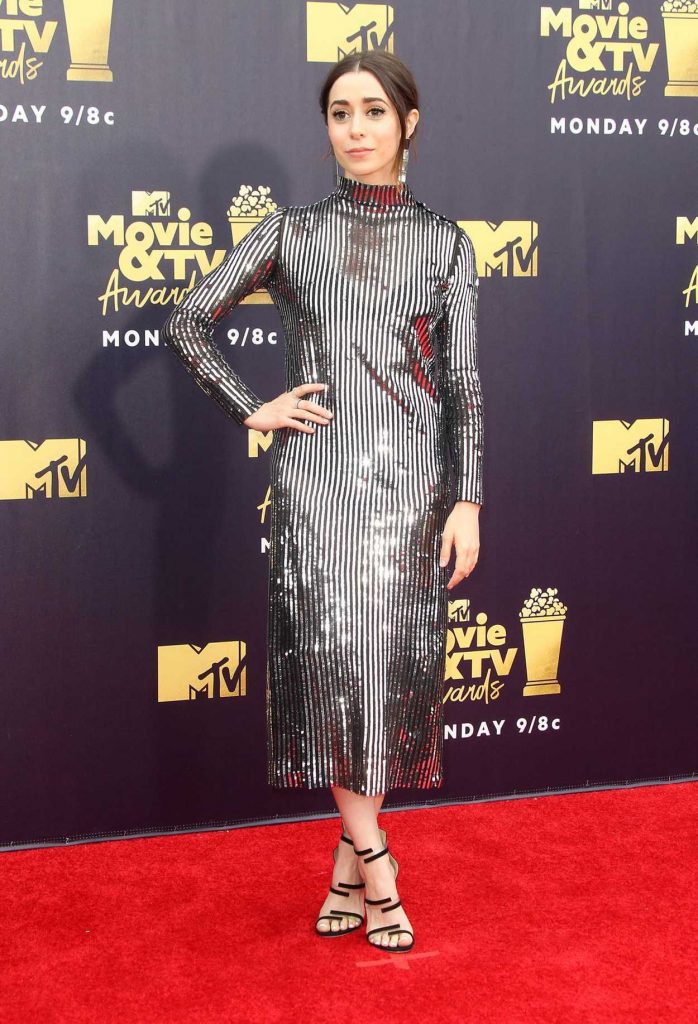 Cristin Milioti Attends the 2018 MTV Movie and TV Awards in Santa Monica 06/16/2018-2