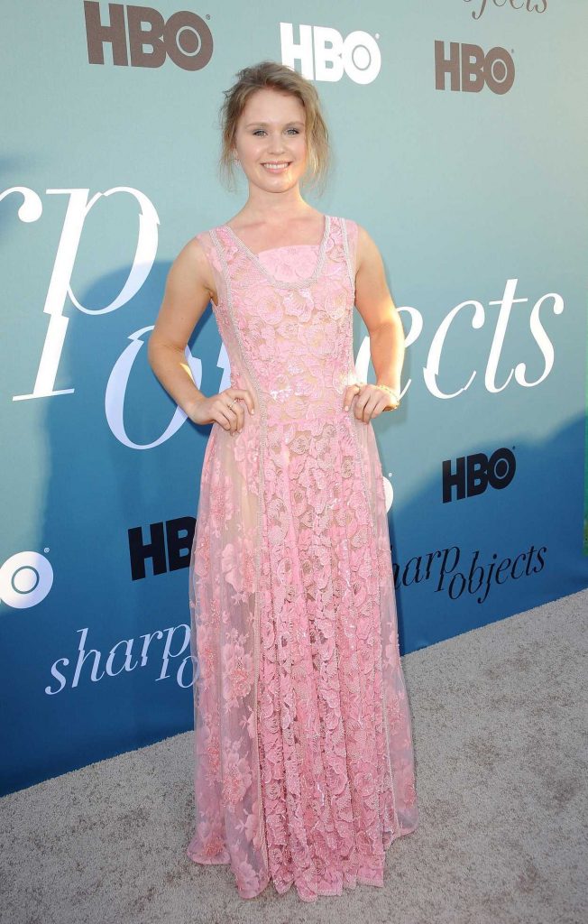 Eliza Scanlen at the Sharp Objects HBO Series Premiere in Los Angeles 06/26/2018-4