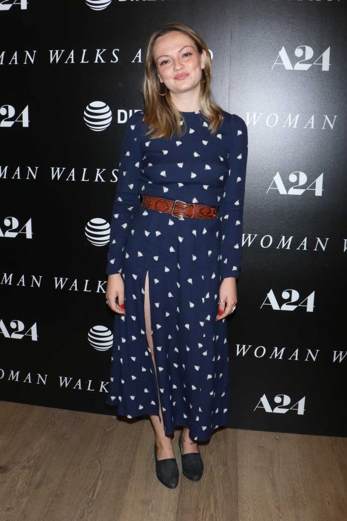 Emily Meade at the Woman Walks Ahead Special Screening at the Whitby Hotel in New York 06/27/2018-1