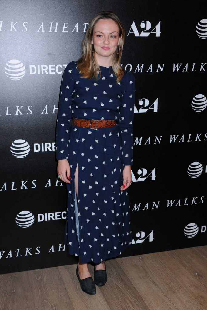 Emily Meade at the Woman Walks Ahead Special Screening at the Whitby Hotel in New York 06/27/2018-2