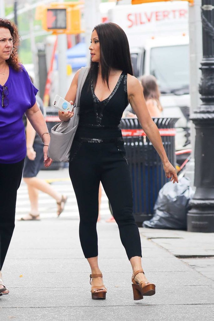 Lucy Liu Was Seen Out West Village in New York City 06/22/2018-4