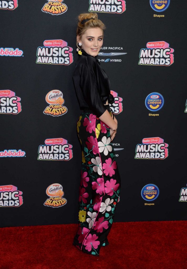 Meg Donnelly at 2018 Radio Disney Music Awards in Los Angeles 06/22/2018-3