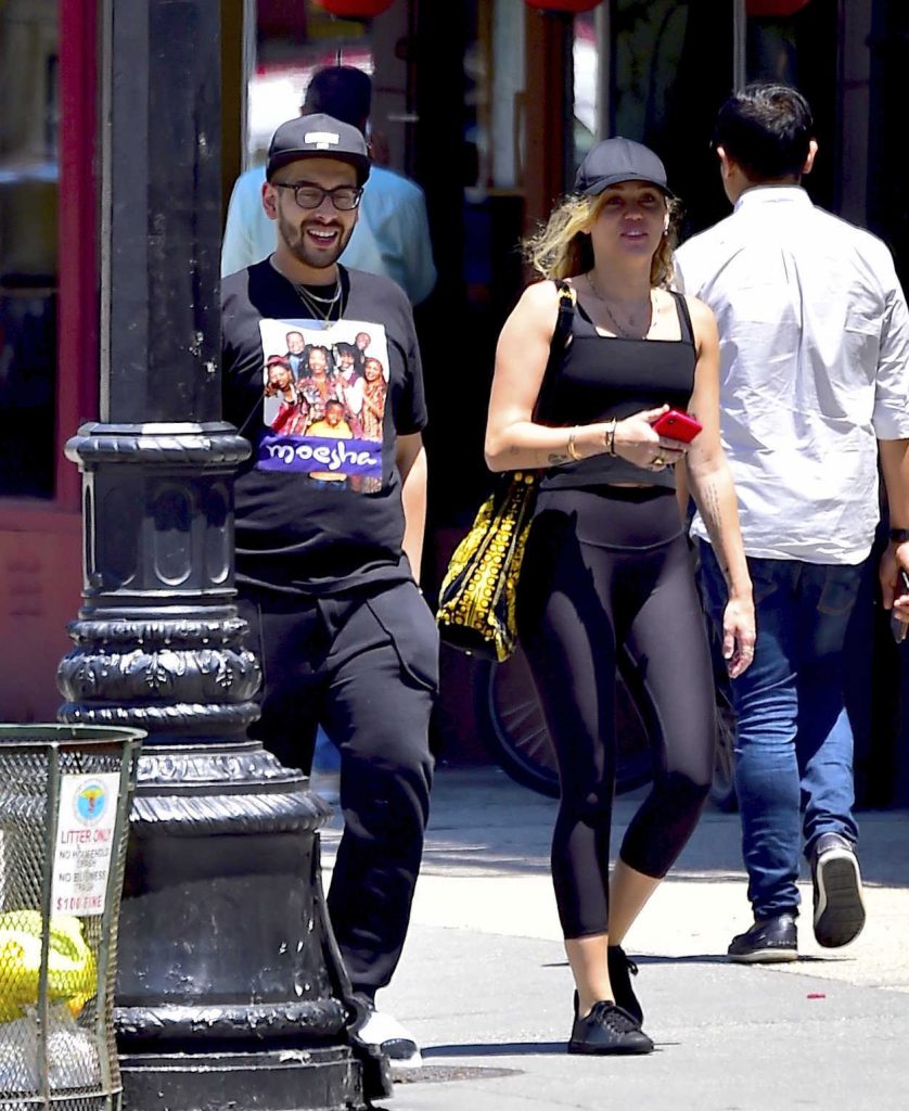 Miley Cyrus Heads to the Gym in New York City 06/26/2018-5