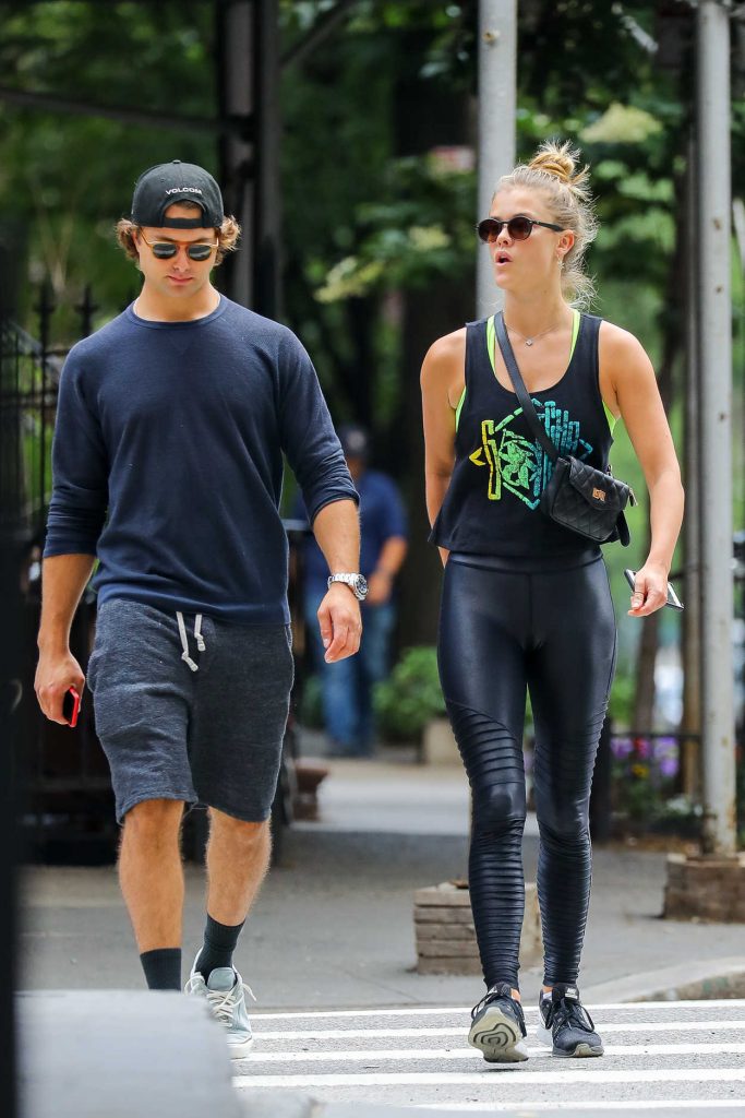 Nina Agdal Leaves the Gym with Her Boyfriend Jack Brinkley-Cook in New York City 06/08/2018-2