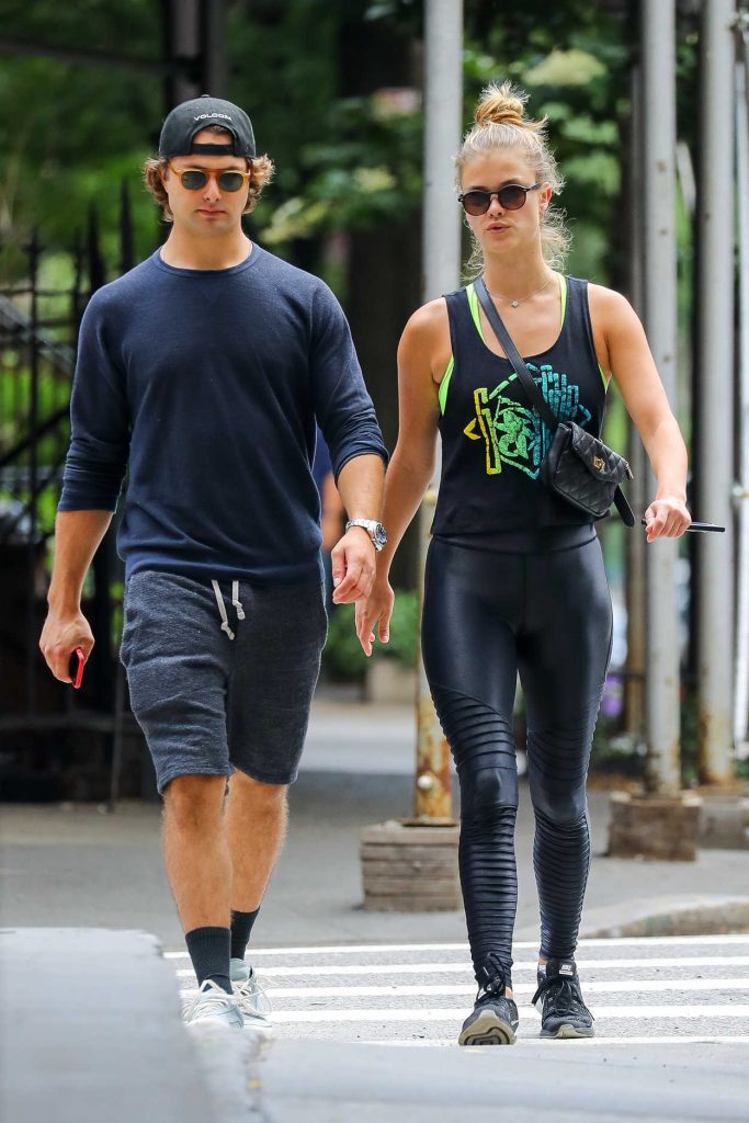 Nina Agdal Leaves the Gym with Her Boyfriend Jack Brinkley-Cook in New York City 06/08/2018-3