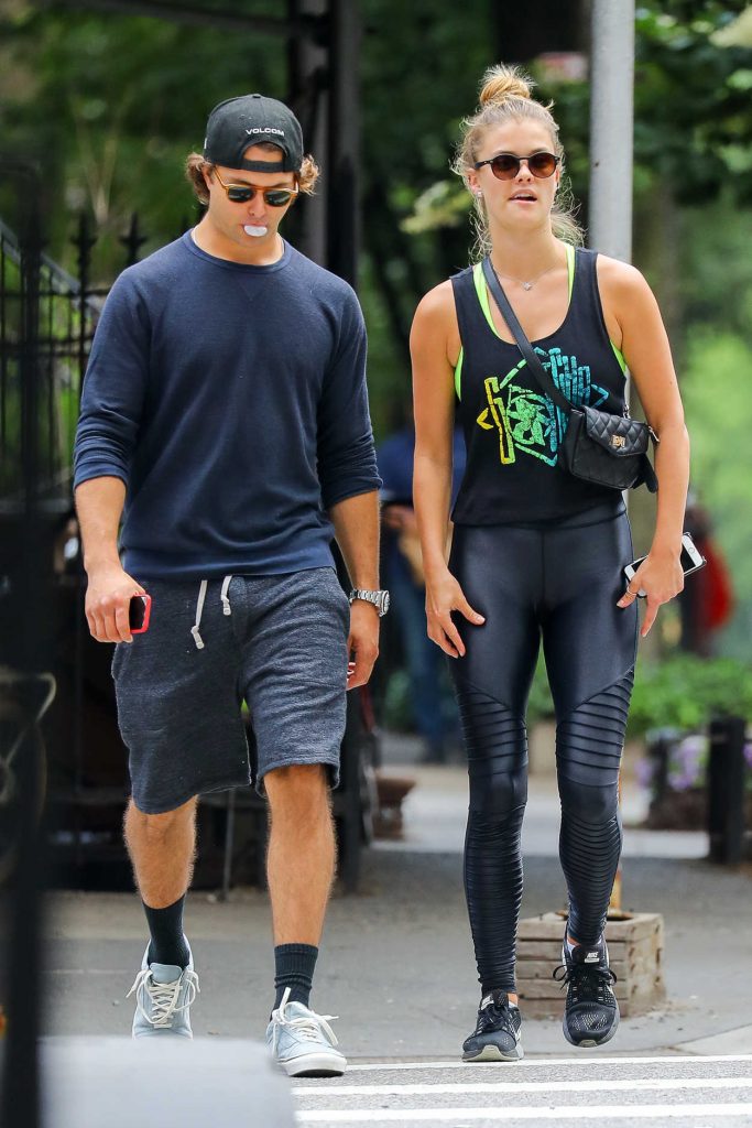 Nina Agdal Leaves the Gym with Her Boyfriend Jack Brinkley-Cook in New York City 06/08/2018-4