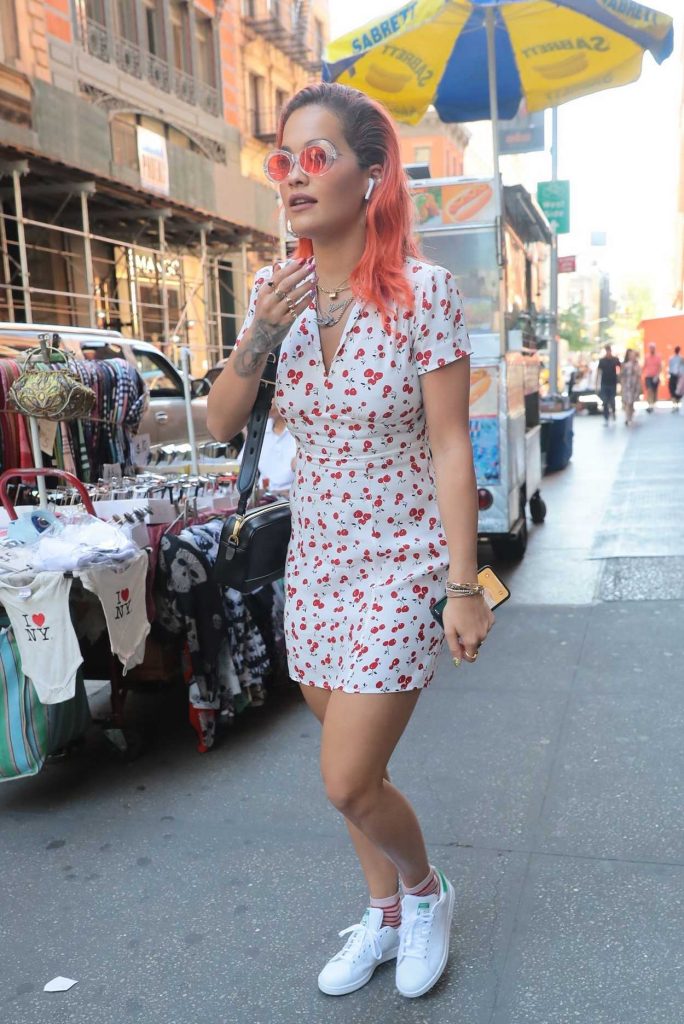 Rita Ora Leaves Her Soho Hotel in New York City 06/14/2018-5