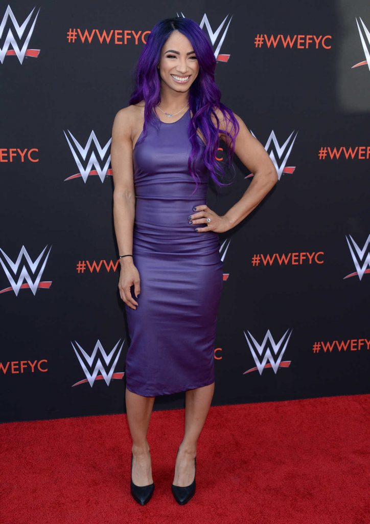 Sasha Banks at the WWE First-Ever Emmy FYC Event in North Hollywood 06/07/2018-1