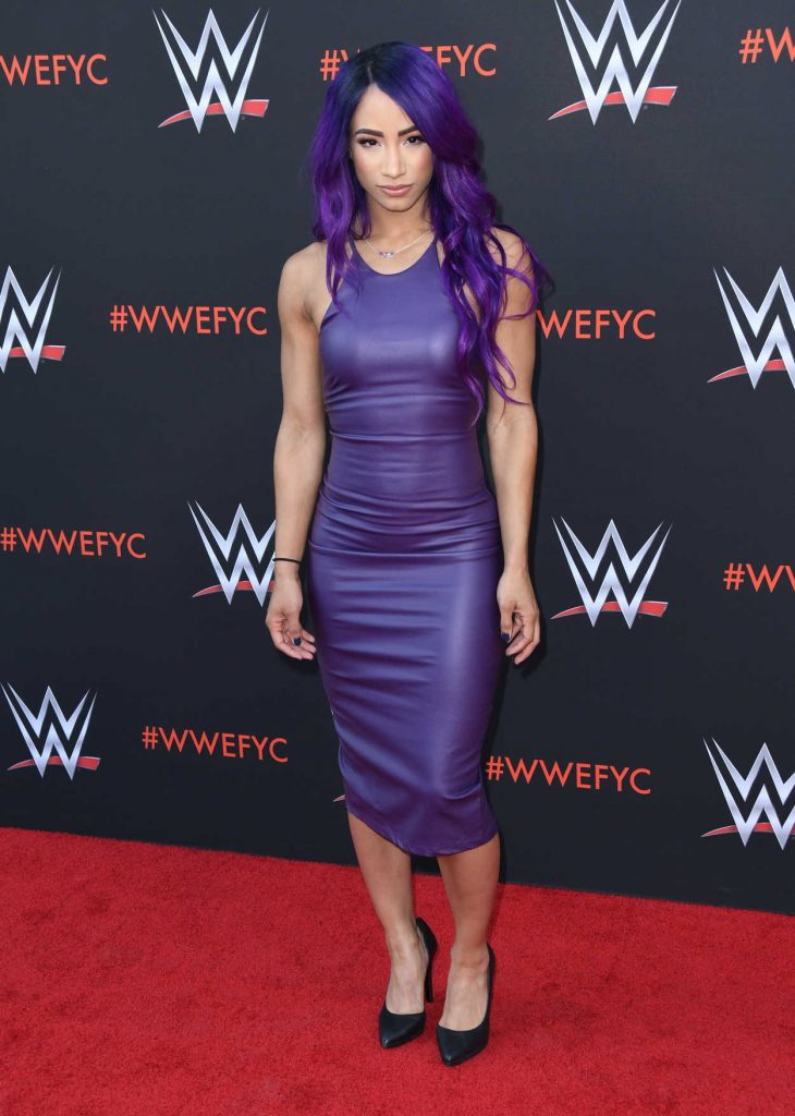 Sasha Banks at the WWE First-Ever Emmy FYC Event in North Hollywood 06/07/2018-3