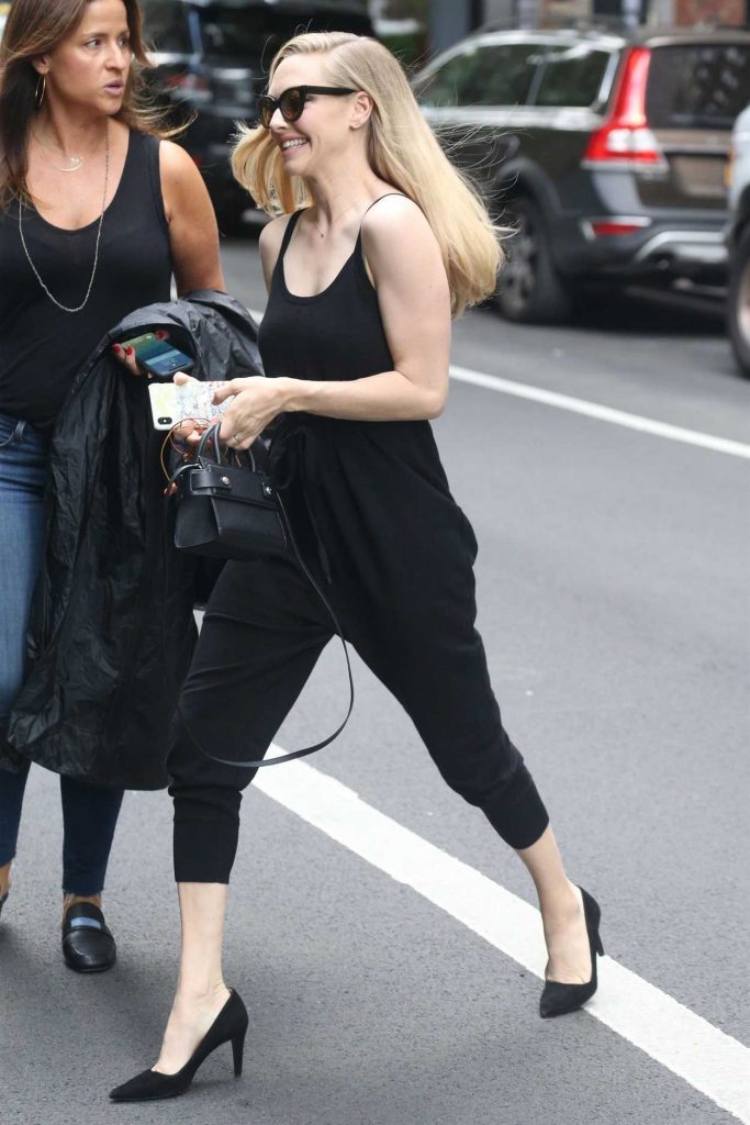Amanda Seyfried Wears All Black Out in New York City 07/18/2018-5