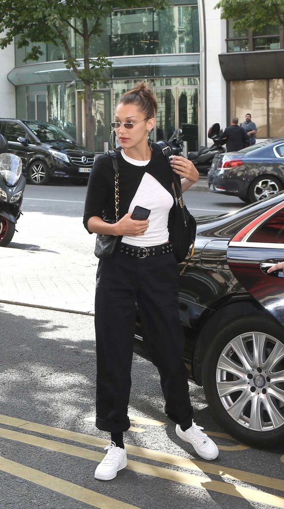 Bella Hadid Was Seen Out in Paris 07/08/2018-1