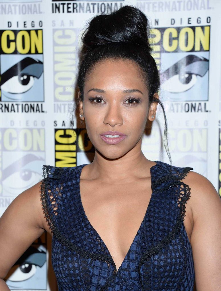 Candice Patton at The Flash Photocall During 2018 Comic-Con in San Diego 07/21/2018-4