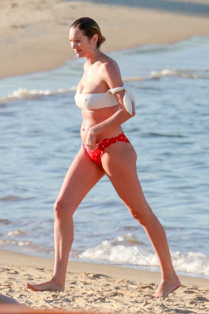 Candice Swanepoel in Bikini on the Beach in Brazil 07/07/2018-1