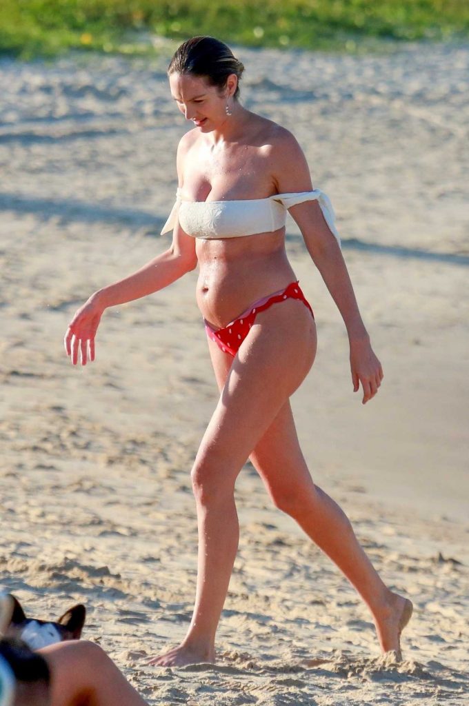 Candice Swanepoel in Bikini on the Beach in Brazil 07/07/2018-2