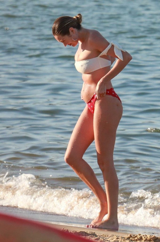Candice Swanepoel in Bikini on the Beach in Brazil 07/07/2018-3