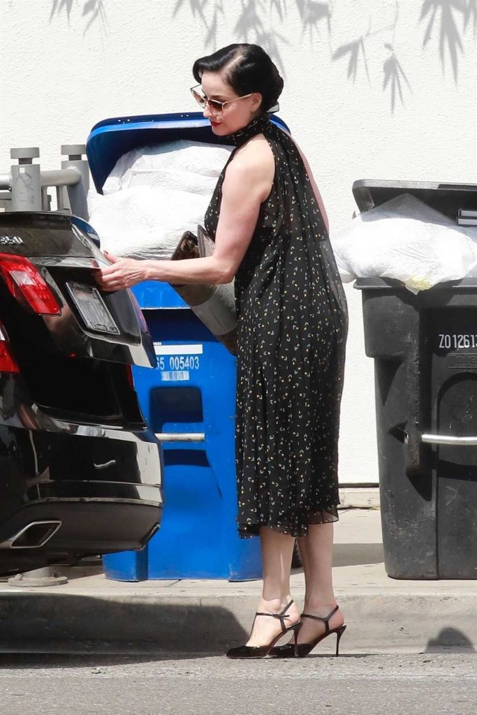 Dita Von Teese Was Spotted Out in West Hollywood 07/09/2018-4