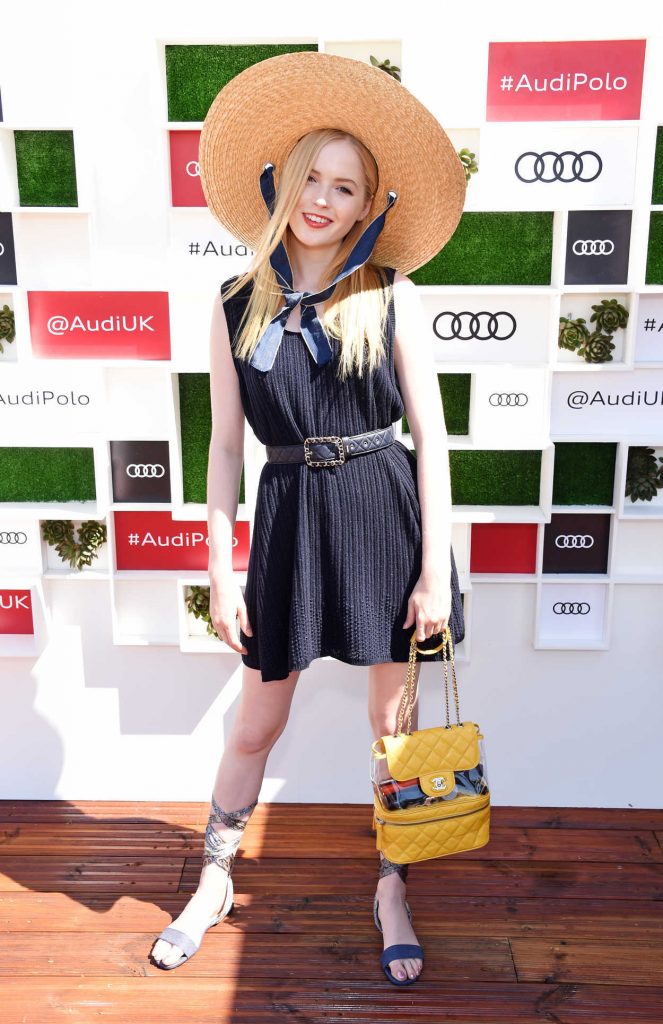 Ellie Bamber at Audi Polo Challenge at Coworth Park Polo Club in Ascot 06/30/2018-1