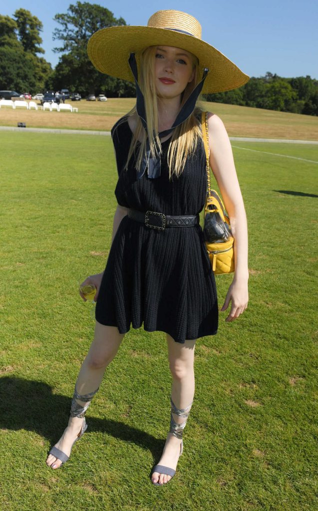 Ellie Bamber at Audi Polo Challenge at Coworth Park Polo Club in Ascot 06/30/2018-4
