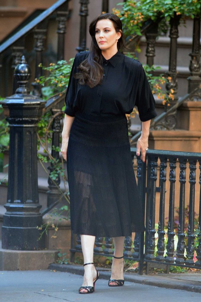 Liv Tyler Was Spotted Out in the West Village in New York City 07/13/2018-1