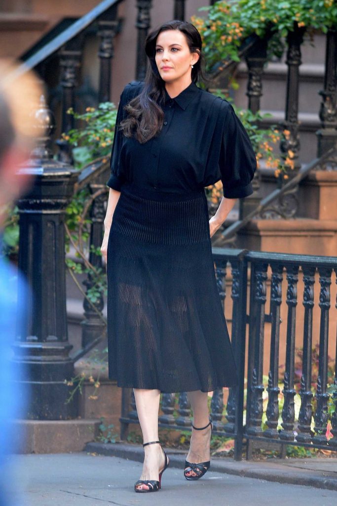 Liv Tyler Was Spotted Out in the West Village in New York City 07/13/2018-3
