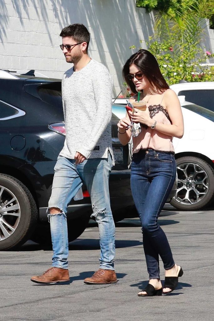 Lucy Hale Heads to Starbucks with a Friend in West Hollywood 07/02/2018-3