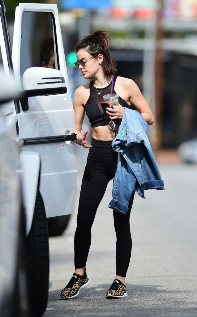 Lucy Hale Leaves Her Workout in LA 07/09/2018-5