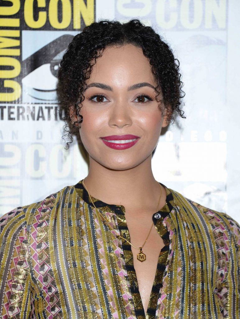 Madeleine Mantock at the Charmed TV Show Photocall in San Diego 07/19/2018-5