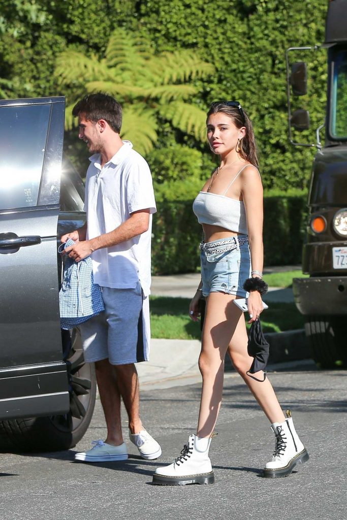Madison Beer Leaves Her Friends House in Beverly Hills 07/06/2018-3