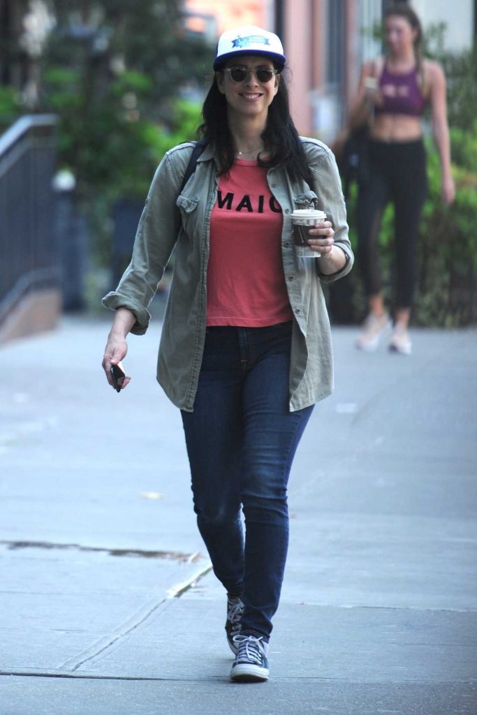 Sarah Silverman in a Converse Gym Shoes