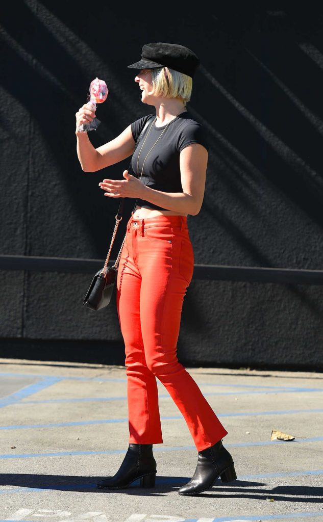Julianne Hough in a Red Jeans