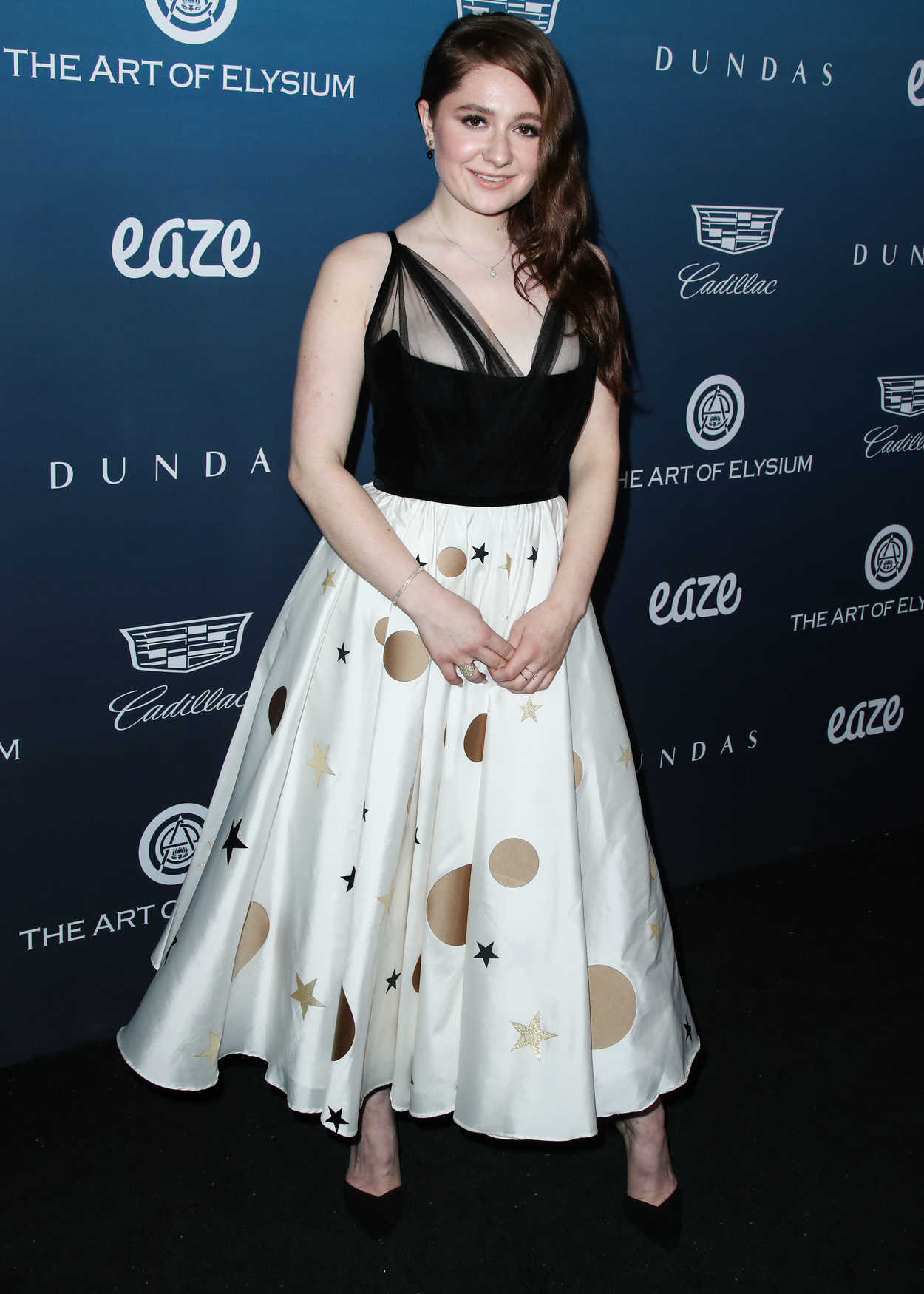 Emma Kenney Attends The Art of Elysium’s 12th Annual Black Tie Event