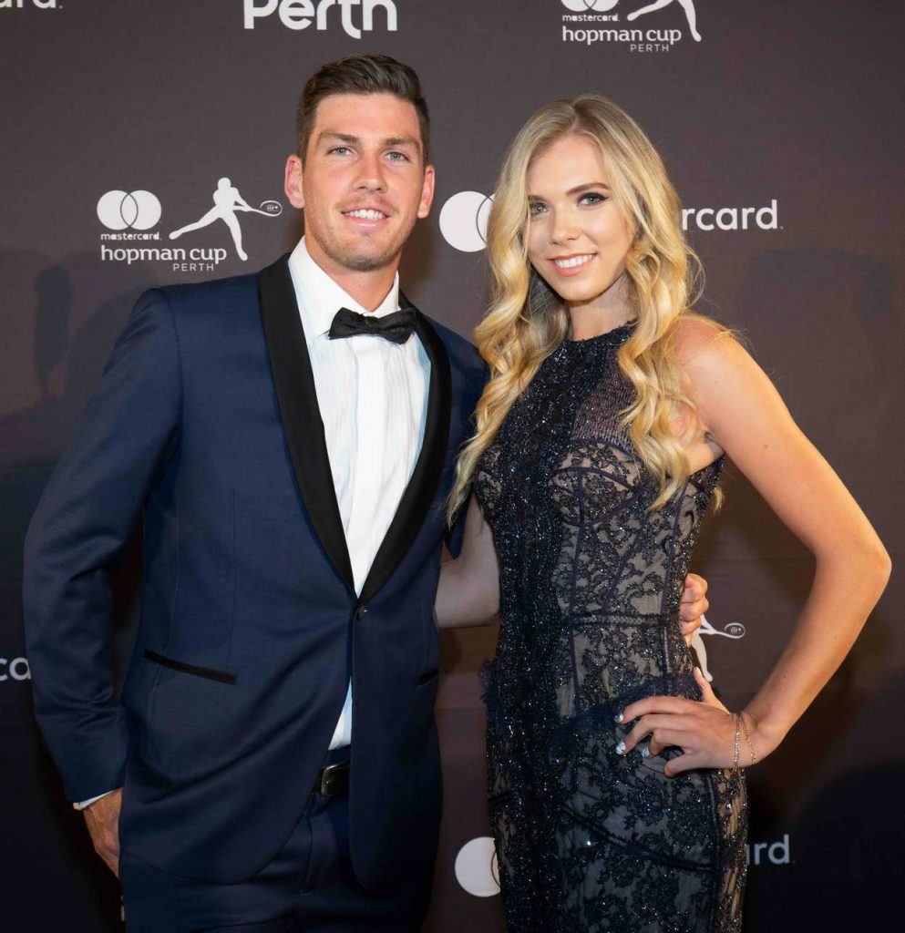 Katie Boulter Attends the Hopman Cup New Year’s Eve Gala in Perth 12/31 ...