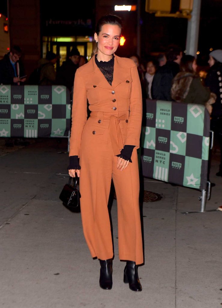 Torrey DeVitto in an Orange Suit