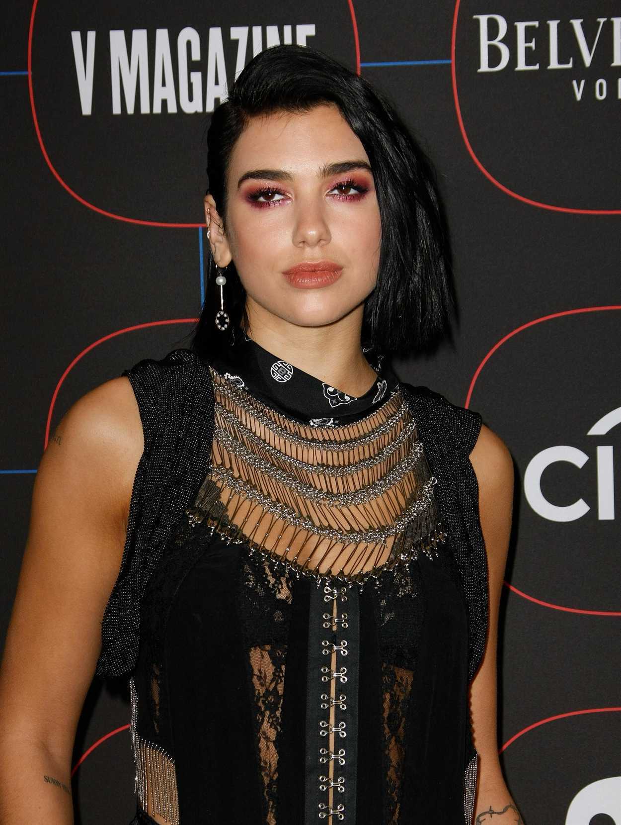 Dua Lipa Attends Warner Music s Pre Grammys Party In LA 02 07 2019 