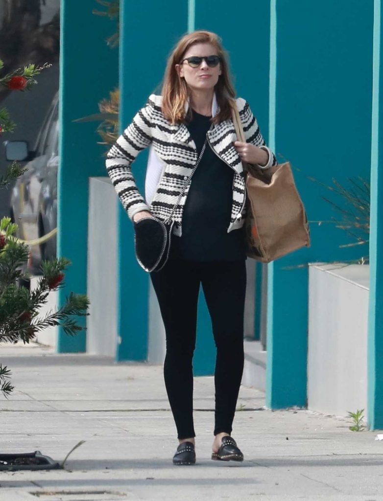 Kate Mara in a Black Jeans