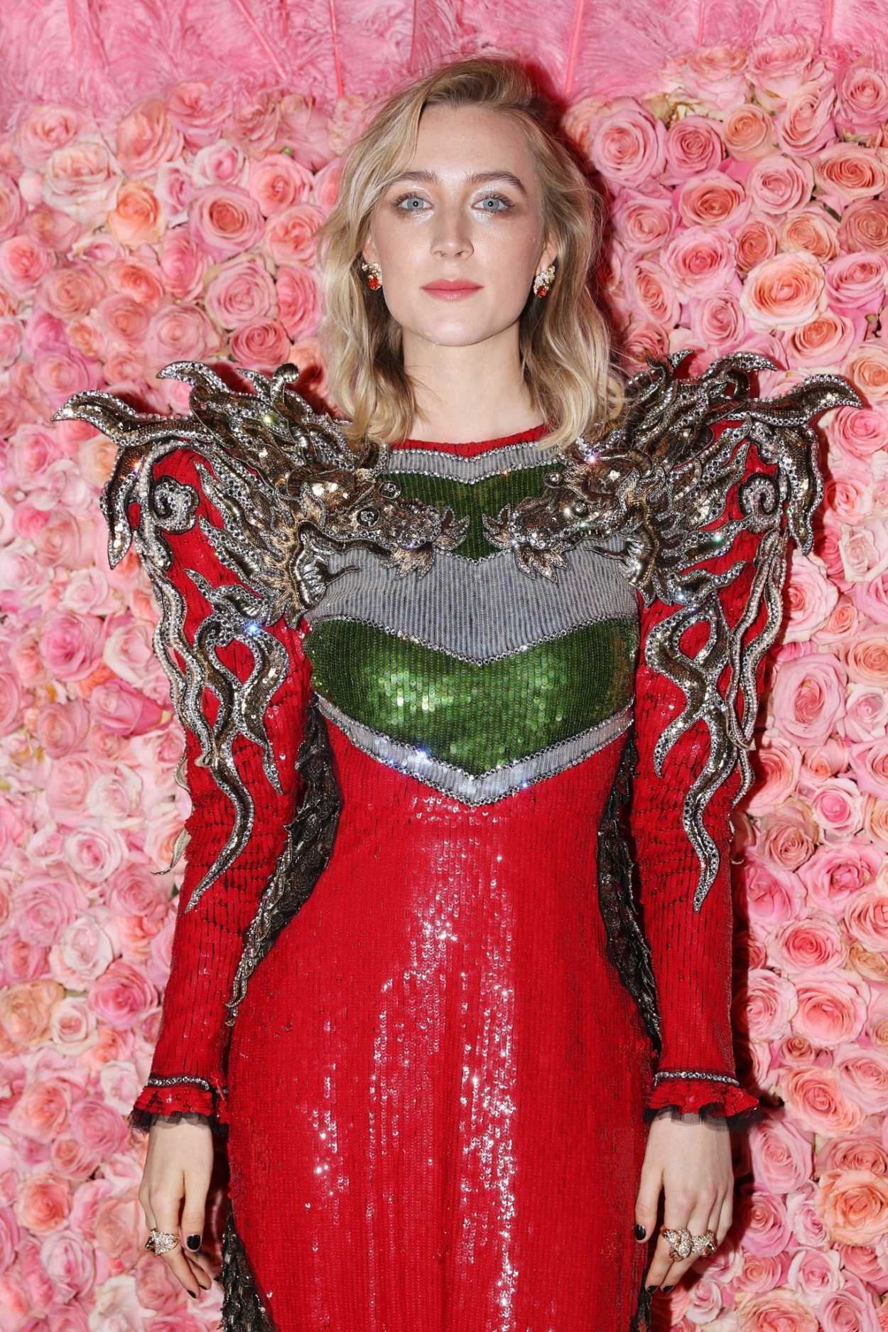 Saoirse Ronan Attends the 2019 Met Gala Celebrating Camp: Notes on ...