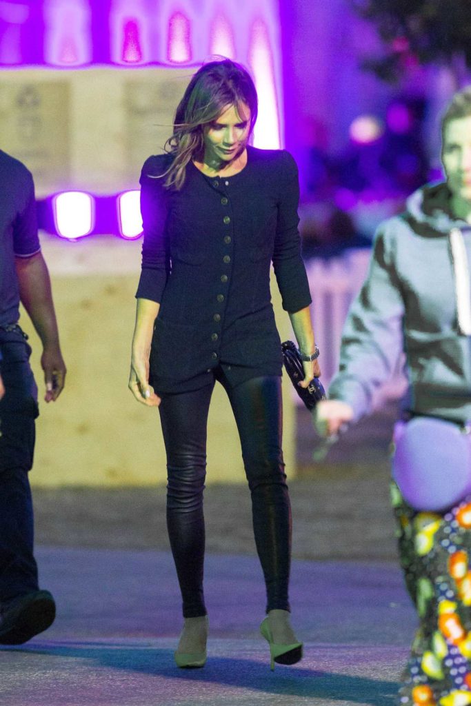 Victoria Beckham in a Black Pants