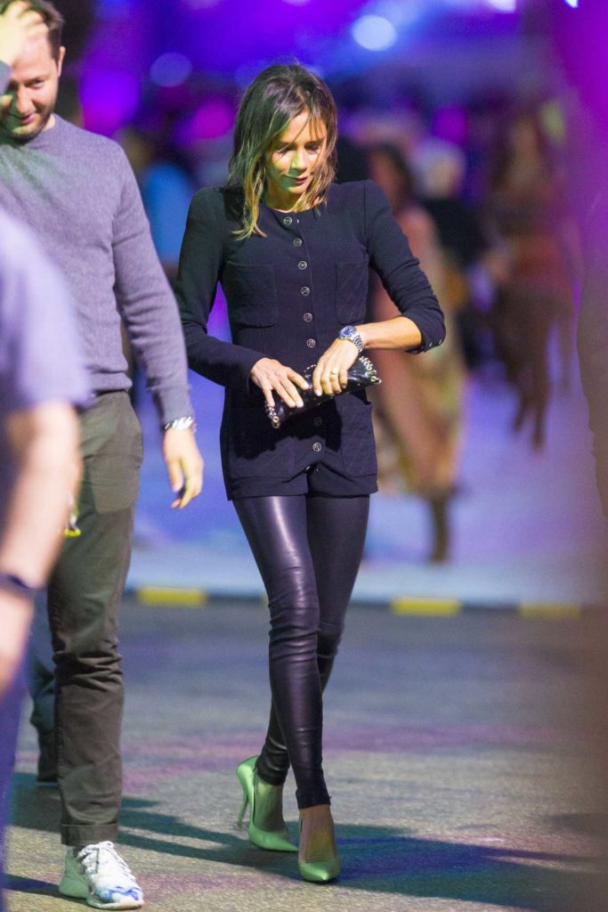 Victoria Beckham in a Black Pants