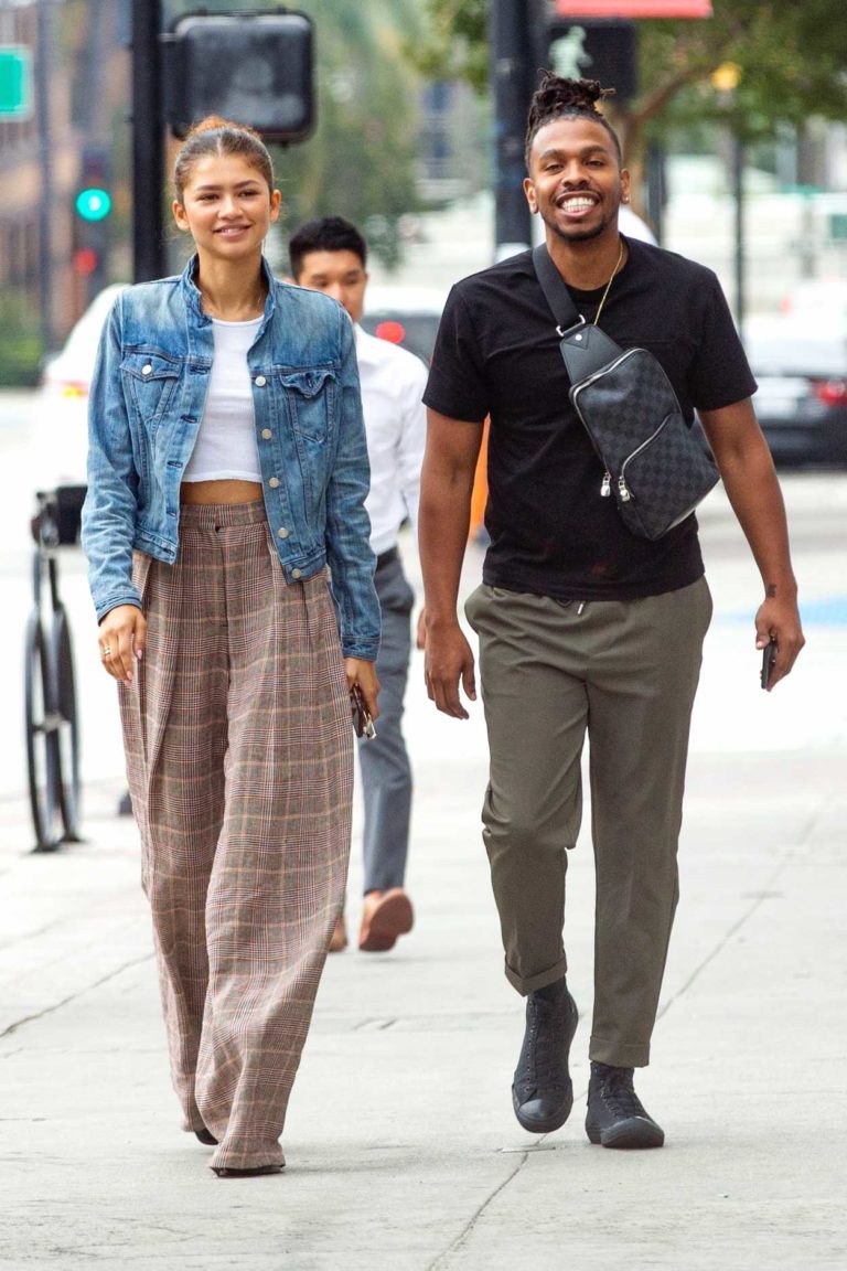 Zendaya Out with Her Brother Austin Leaves the Granville Restaurant in ...