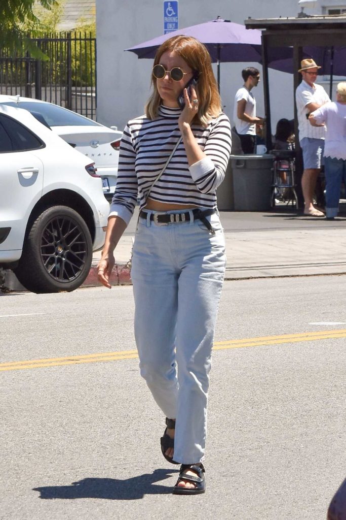 Ashley Tisdale in a Blue Jeans