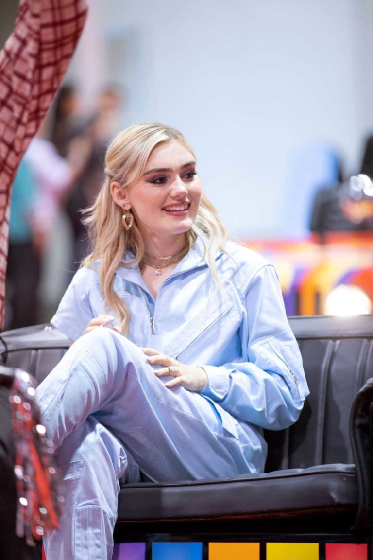 Meg Donnelly Performs During the D23 Expo in Anaheim 08/25/2019