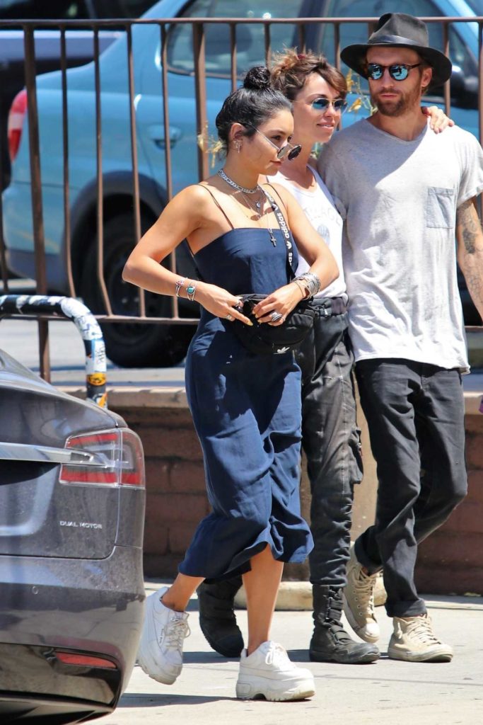 Vanessa Hudgens in a White Sneakers